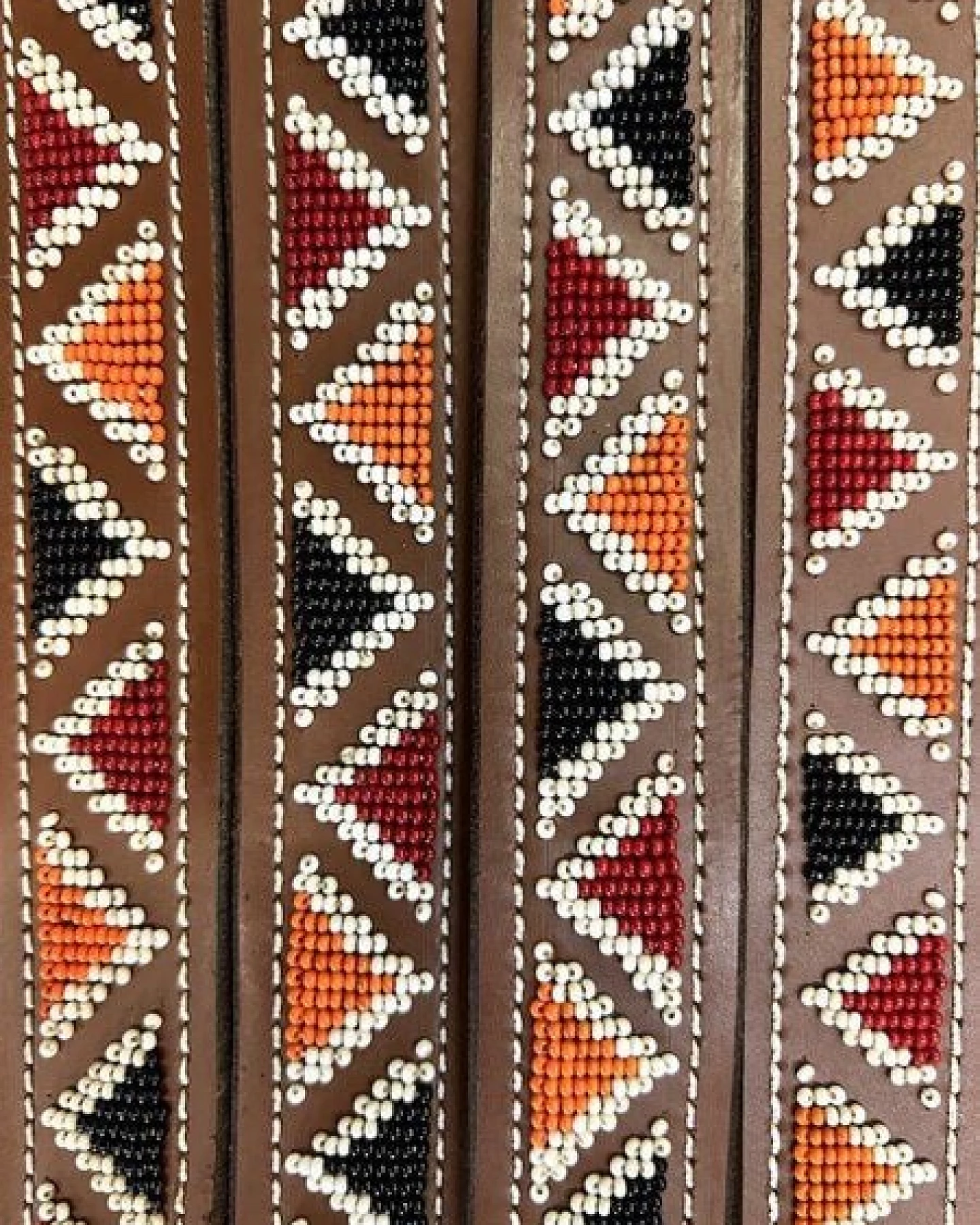 Zinj Design Massai Ledergürtel - Bukusu Kenia - Unisex – Ansicht 2
