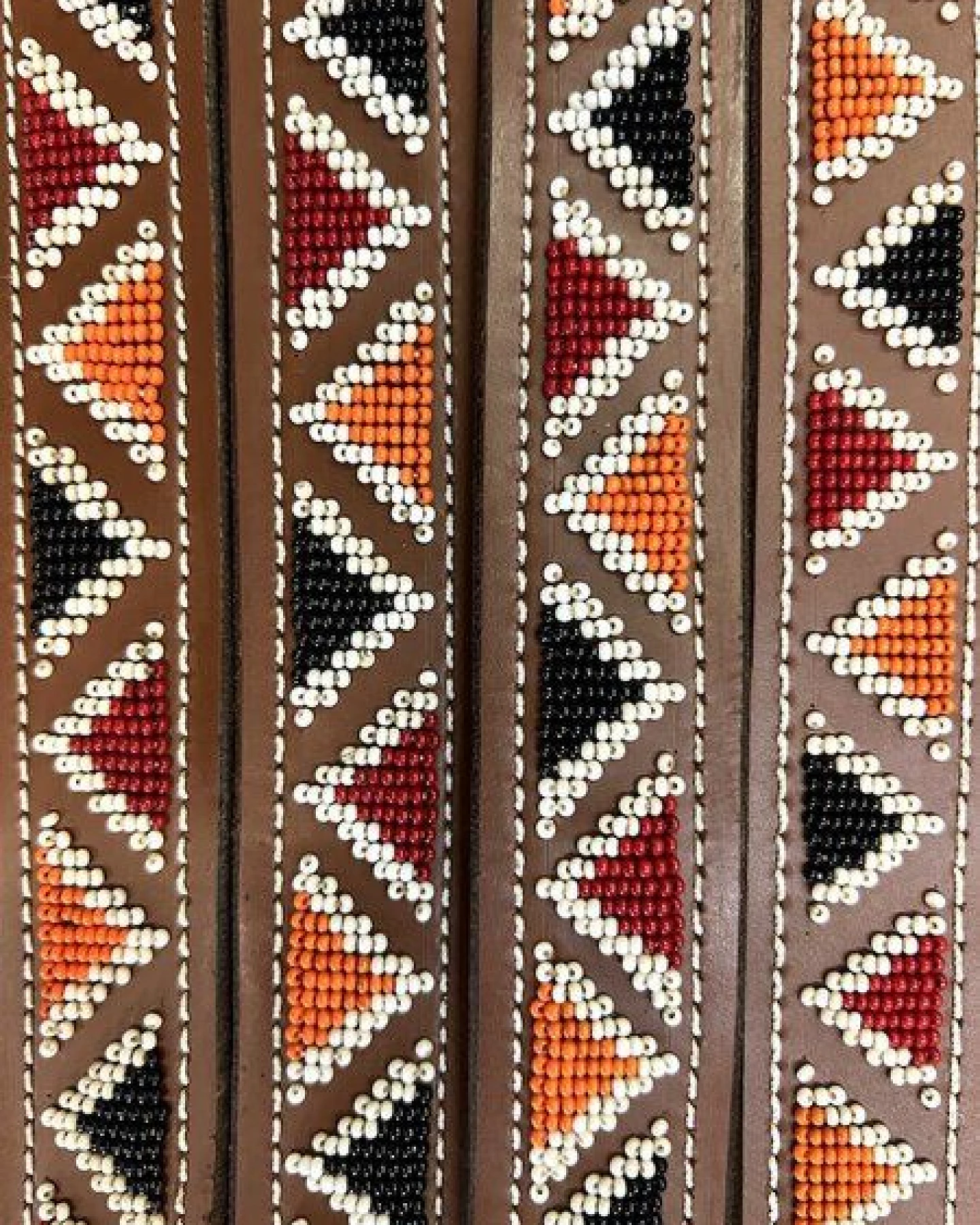 Zinj Design Massai Ledergürtel - Bukusu Kenia - Unisex – Ansicht 2