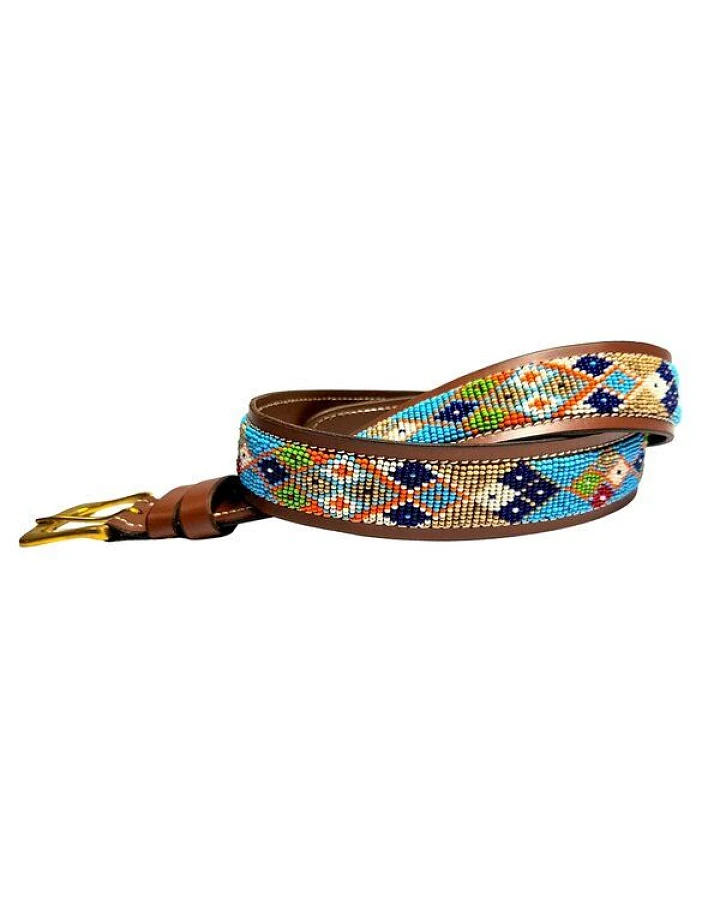 Zinj Design Massai Ledergürtel - San Tan Kenia - Unisex