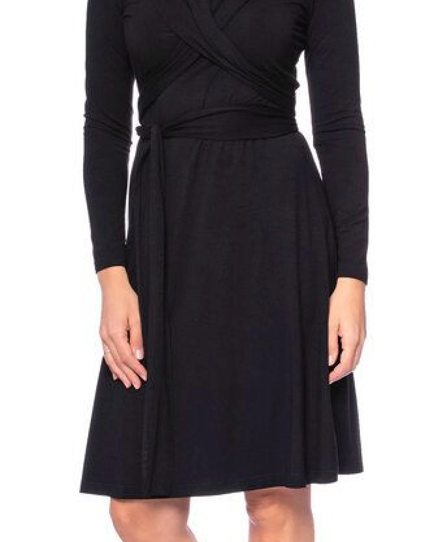 Ingoria ANNABELL elegantes Kleid mit Wickel Bändern – Ansicht 2