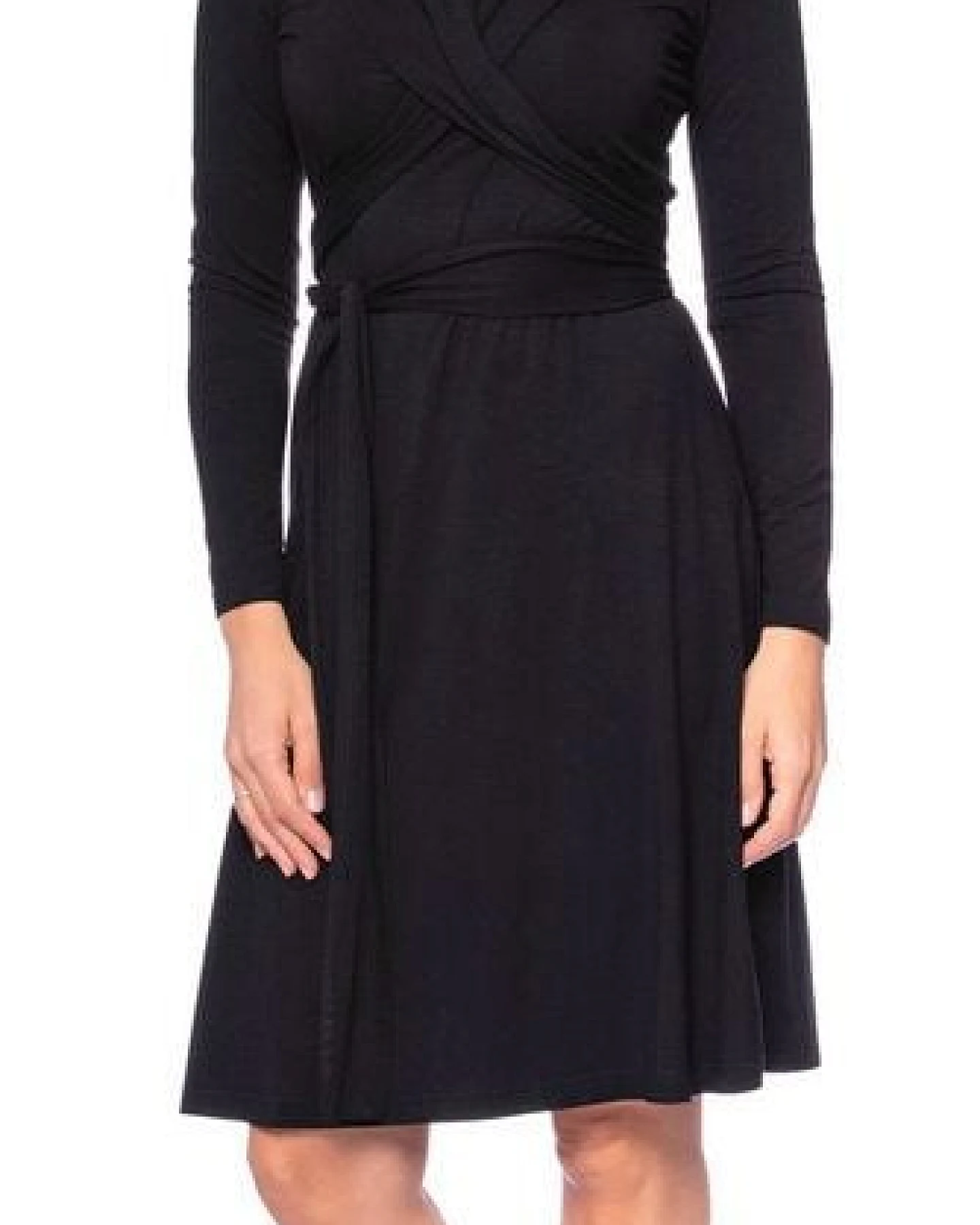 Ingoria ANNABELL elegantes Kleid mit Wickel Bändern – Ansicht 2