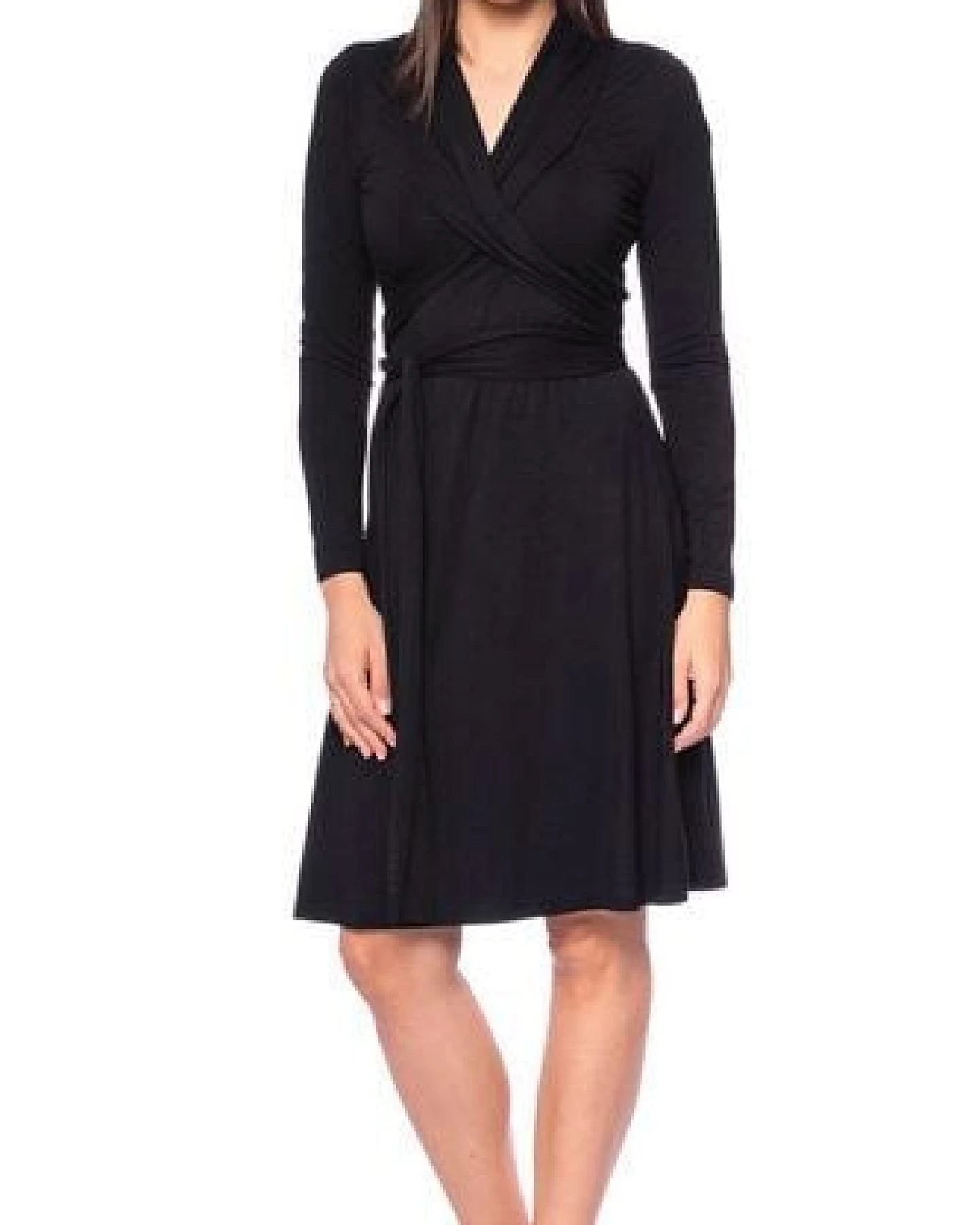 Ingoria ANNABELL elegantes Kleid mit Wickel Bändern – Ansicht 4