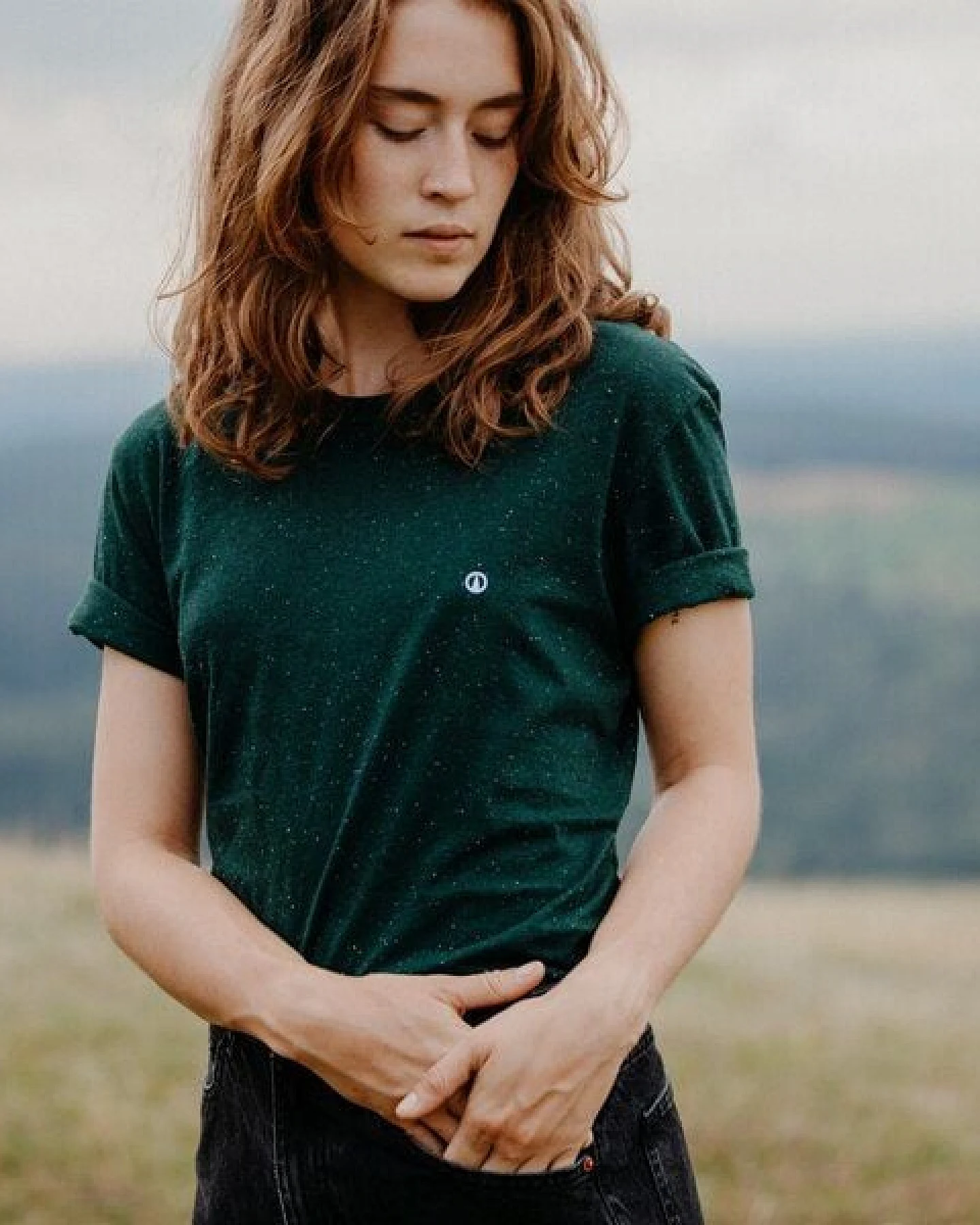 NORDLICHT Rundhals T-Shirt aus Bio-Baumwolle ALVA – Ansicht 4
