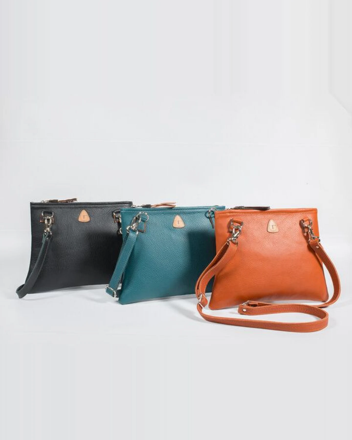 Ritagli di G Damen Umhängetasche WINNIE Leder - 100% Made in Italy – Ansicht 2