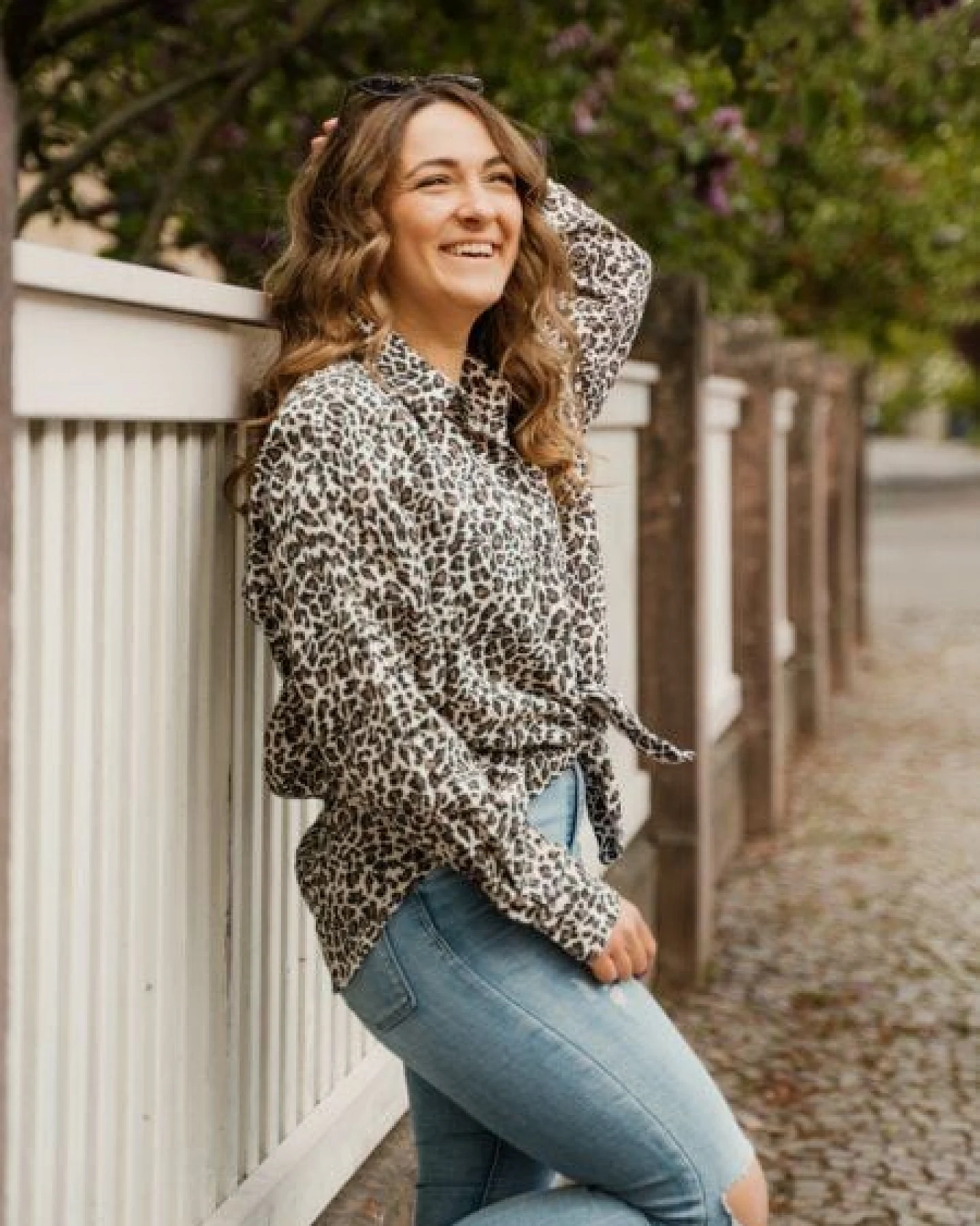 Hutch&Putch Musselin Oversize Bluse - Klassische Bluse - Langarmbluse aus 100% Bio-Baumwolle – Ansicht 4