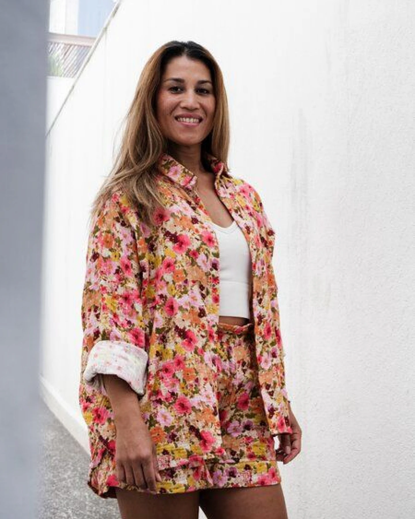Hutch&Putch Musselin Oversize Bluse - Klassische Bluse - Langarmbluse aus 100% Bio-Baumwolle – Ansicht 2