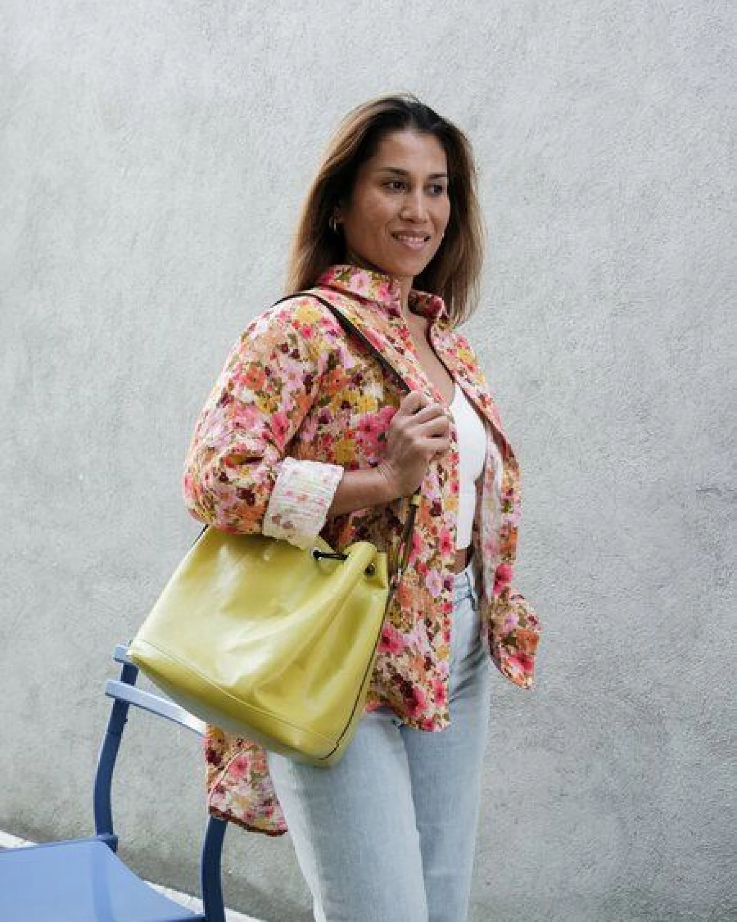 Hutch&Putch Musselin Oversize Bluse - Klassische Bluse - Langarmbluse aus 100% Bio-Baumwolle – Ansicht 3