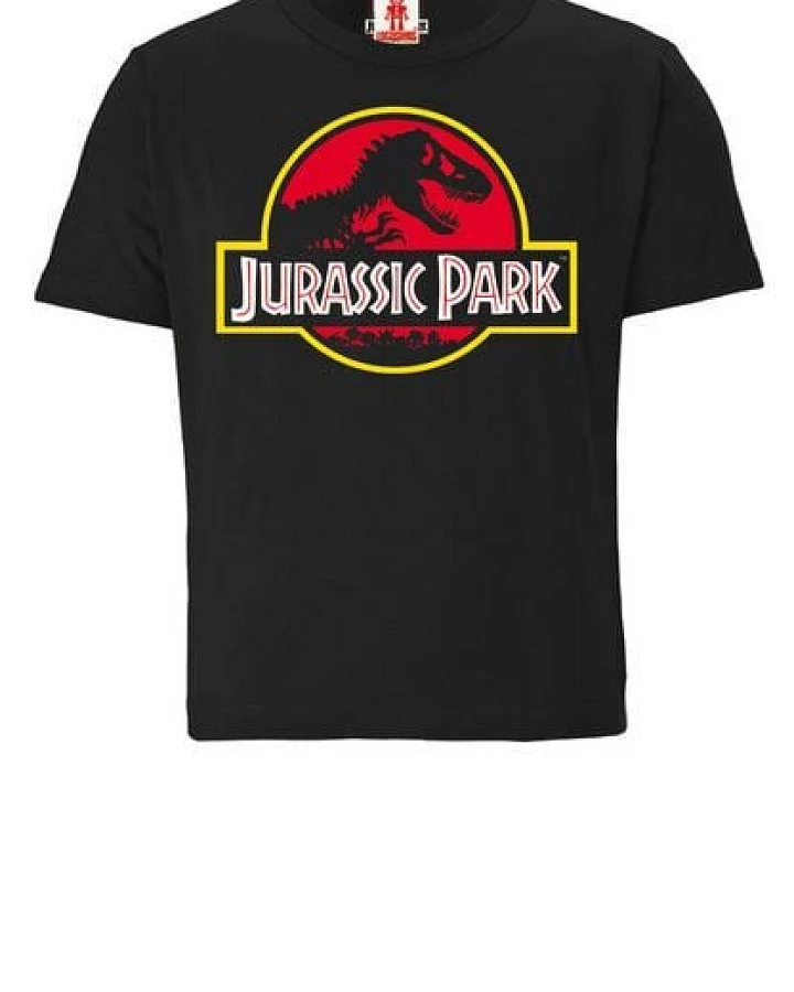 LOGOSH!RT LOGOSHIRT Jurassic Park - Dinosaurier - Logo I Bio T-Shirt Print I Kinder