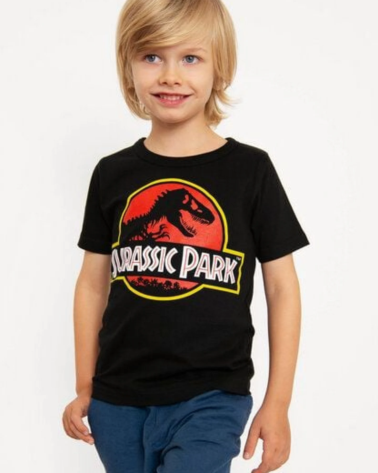 LOGOSH!RT LOGOSHIRT Jurassic Park - Dinosaurier - Logo I Bio T-Shirt Print I Kinder – Ansicht 3