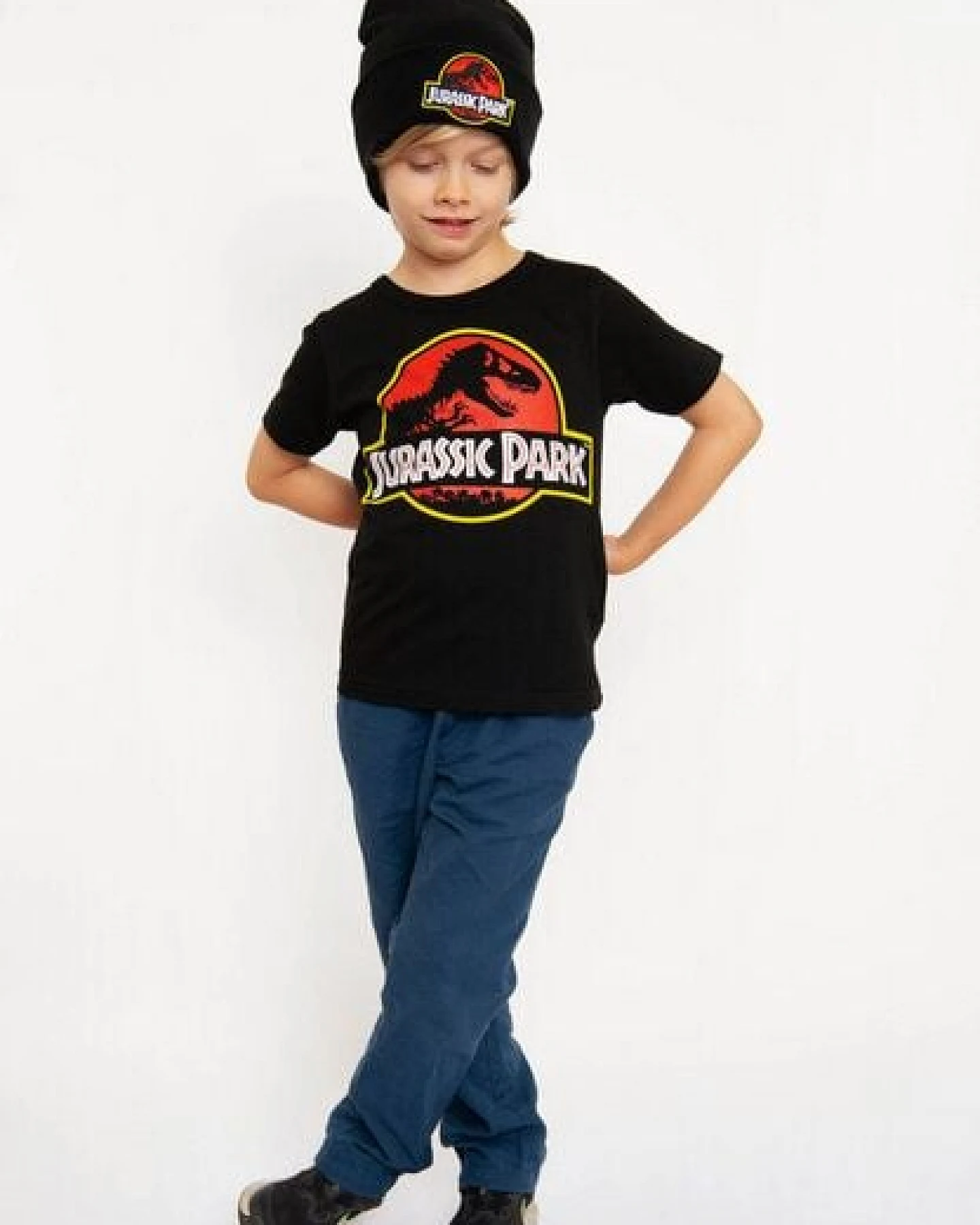 LOGOSH!RT LOGOSHIRT Jurassic Park - Dinosaurier - Logo I Bio T-Shirt Print I Kinder – Ansicht 2