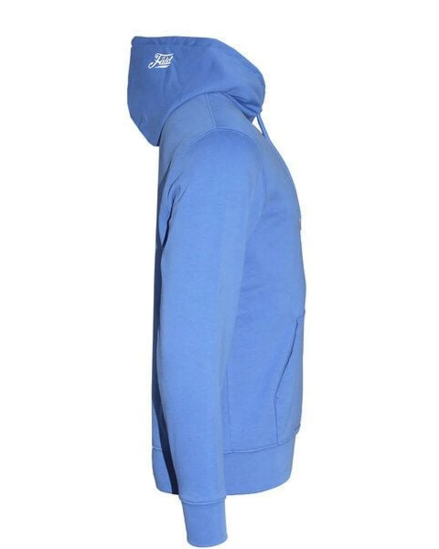 FÄDD Herren Sweatshirt Hoodie Bio-Baumwolle "Hipster Haps Möwe" Grau/ Blau – Ansicht 4