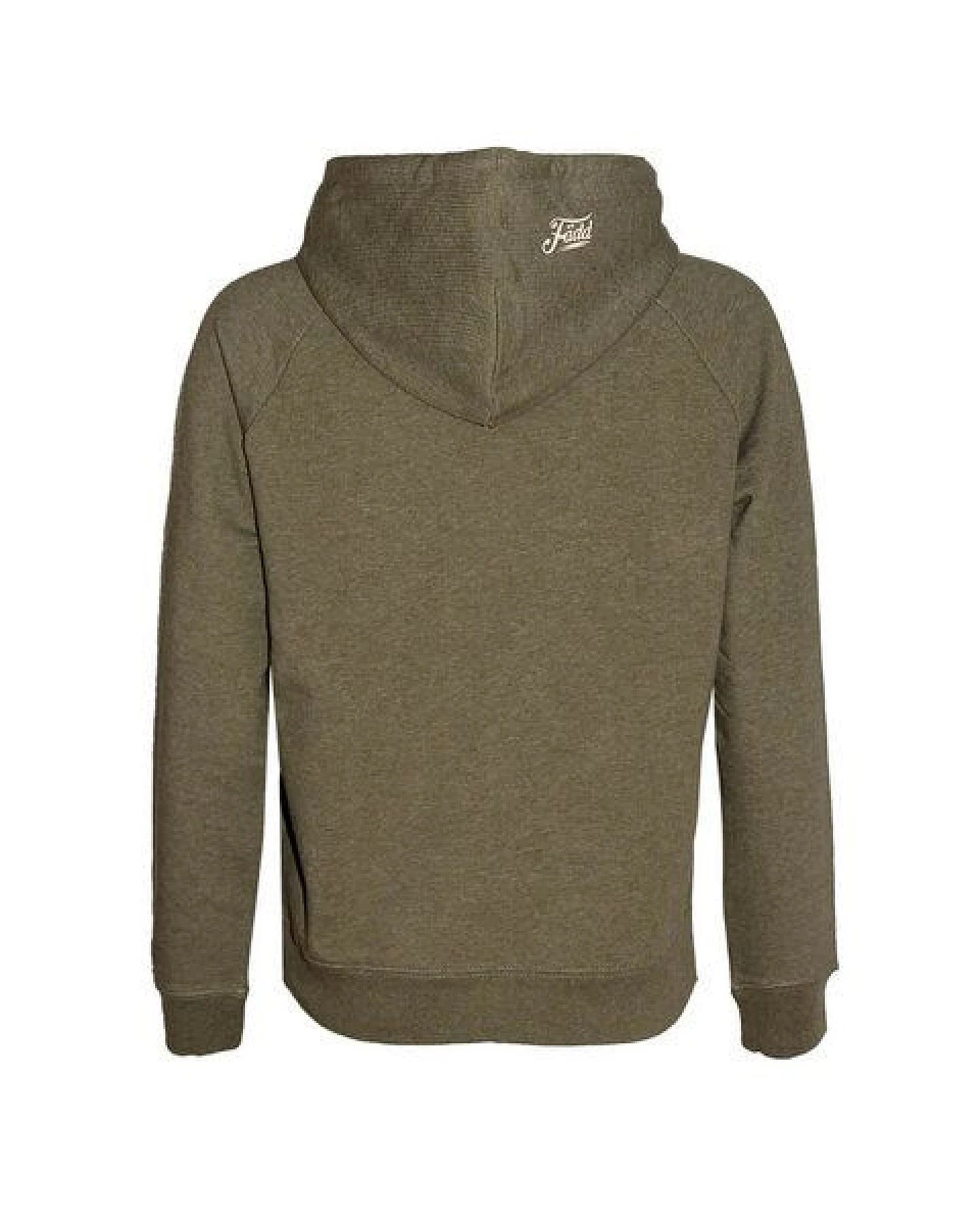 FÄDD Damen Sweatshirt Hoodie Bio-Baumwolle "Überlebens Hipster Hans" Grün – Ansicht 4