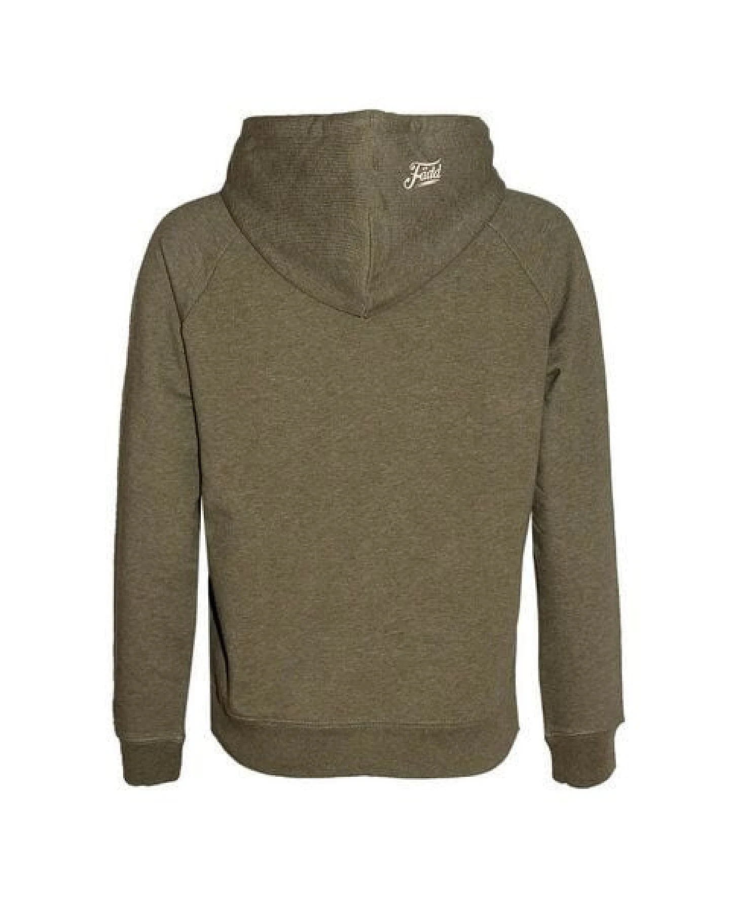 FÄDD Damen Sweatshirt Hoodie Bio-Baumwolle "Überlebens Hipster Hans" Grün – Ansicht 4