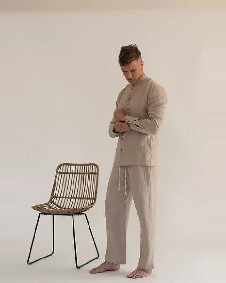 gust. Herren Leinenhosen - Linen pants - 100% Bio-Leinen