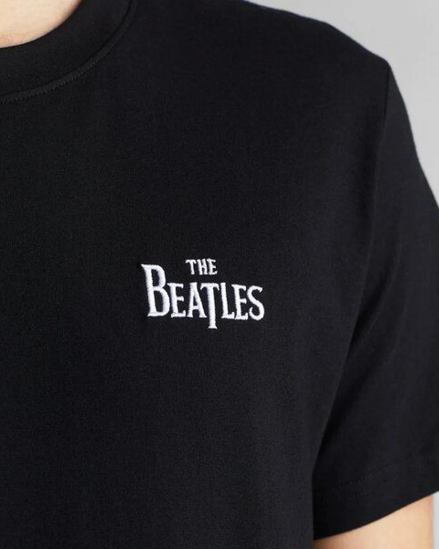 DEDICATED T-Shirt The Beatles Logo - Black – Ansicht 2