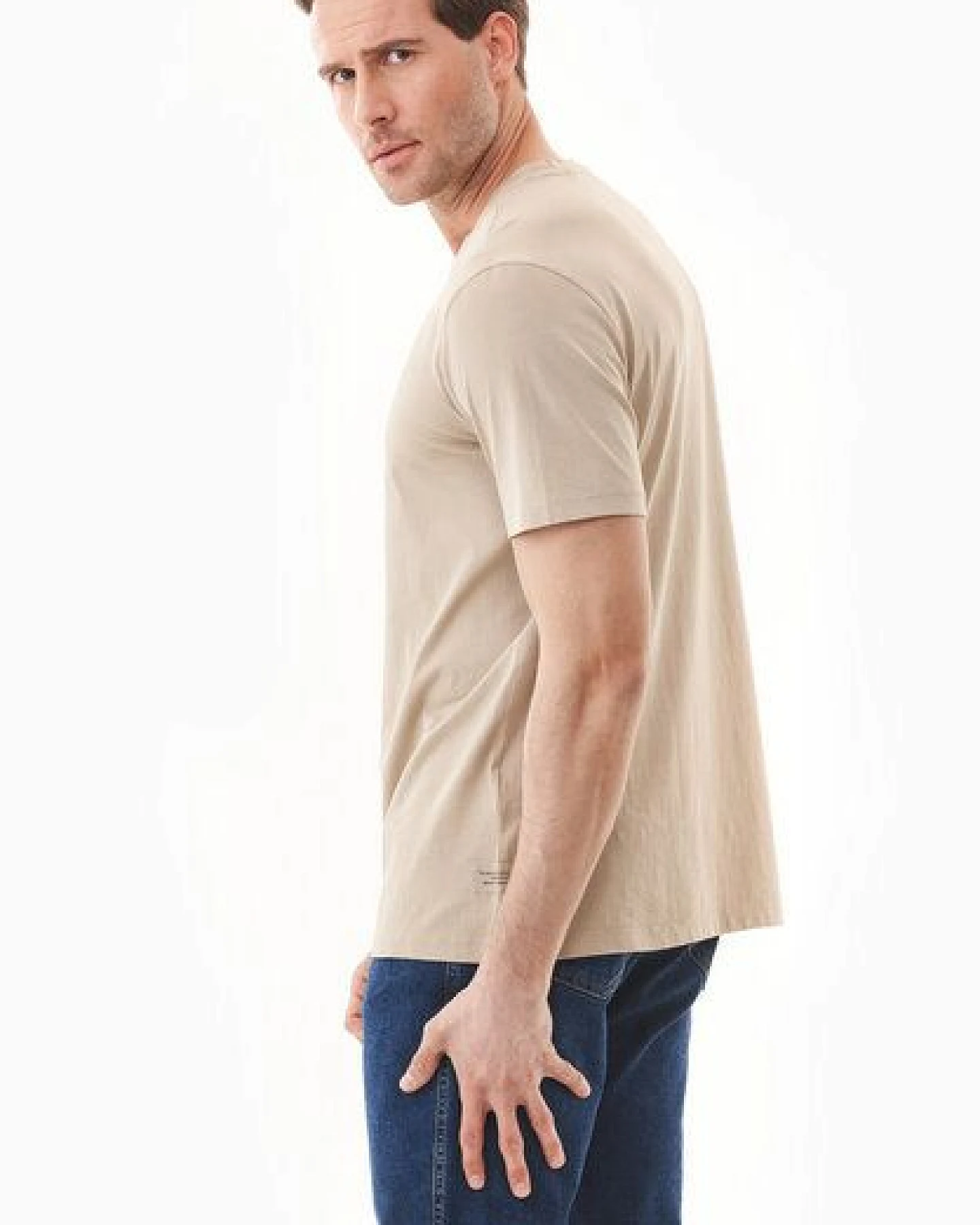 ORGANICATION Natural Dye T-Shirt aus Bio-Baumwolle – Ansicht 3