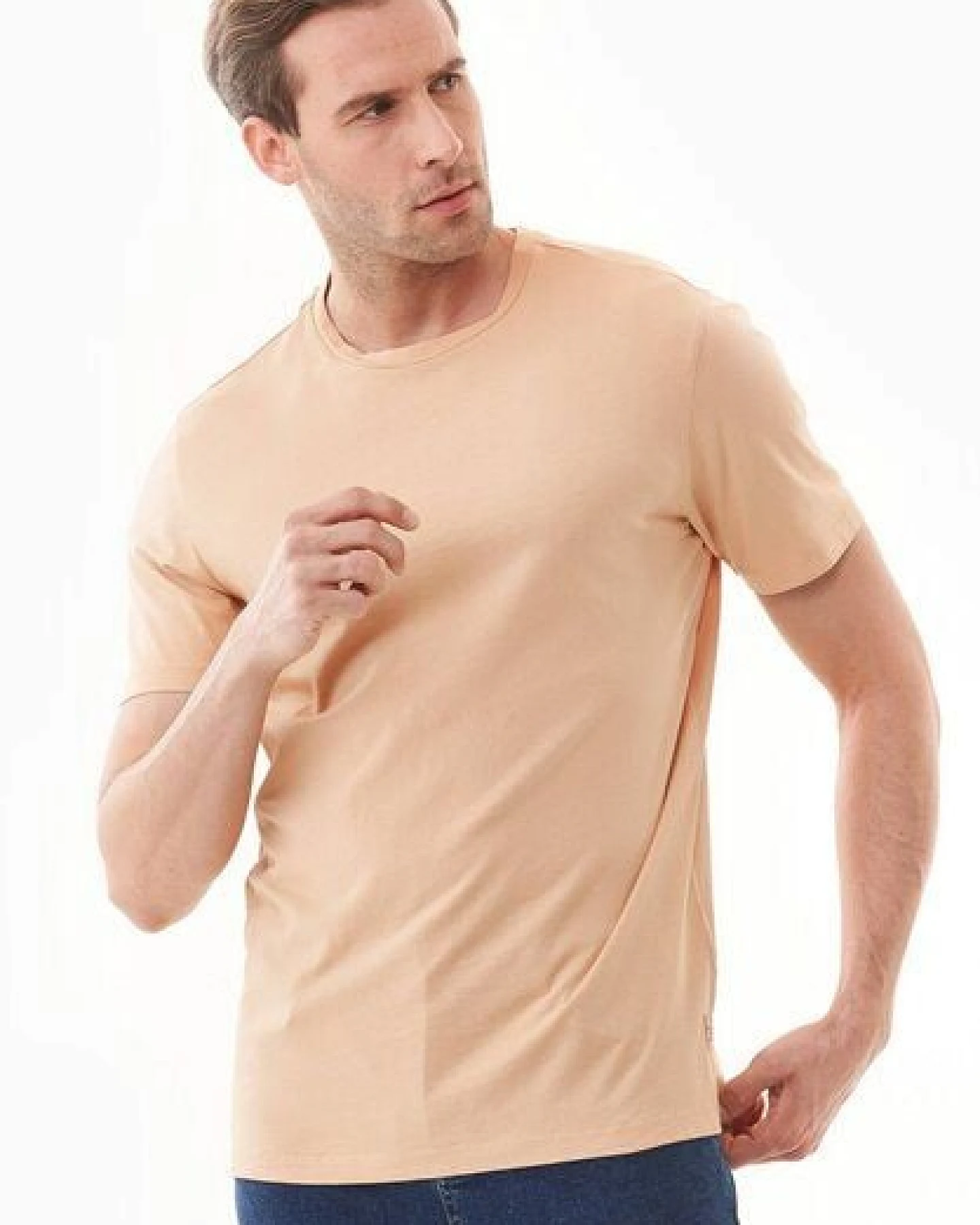 ORGANICATION Natural Dye T-Shirt aus Bio-Baumwolle – Ansicht 4