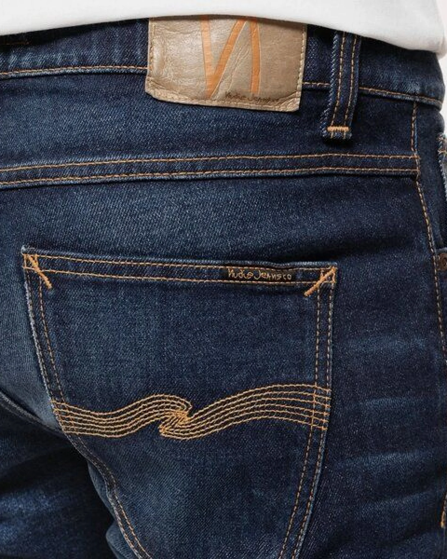 Nudie Jeans Lean Dean - Blue Thunder – Ansicht 3