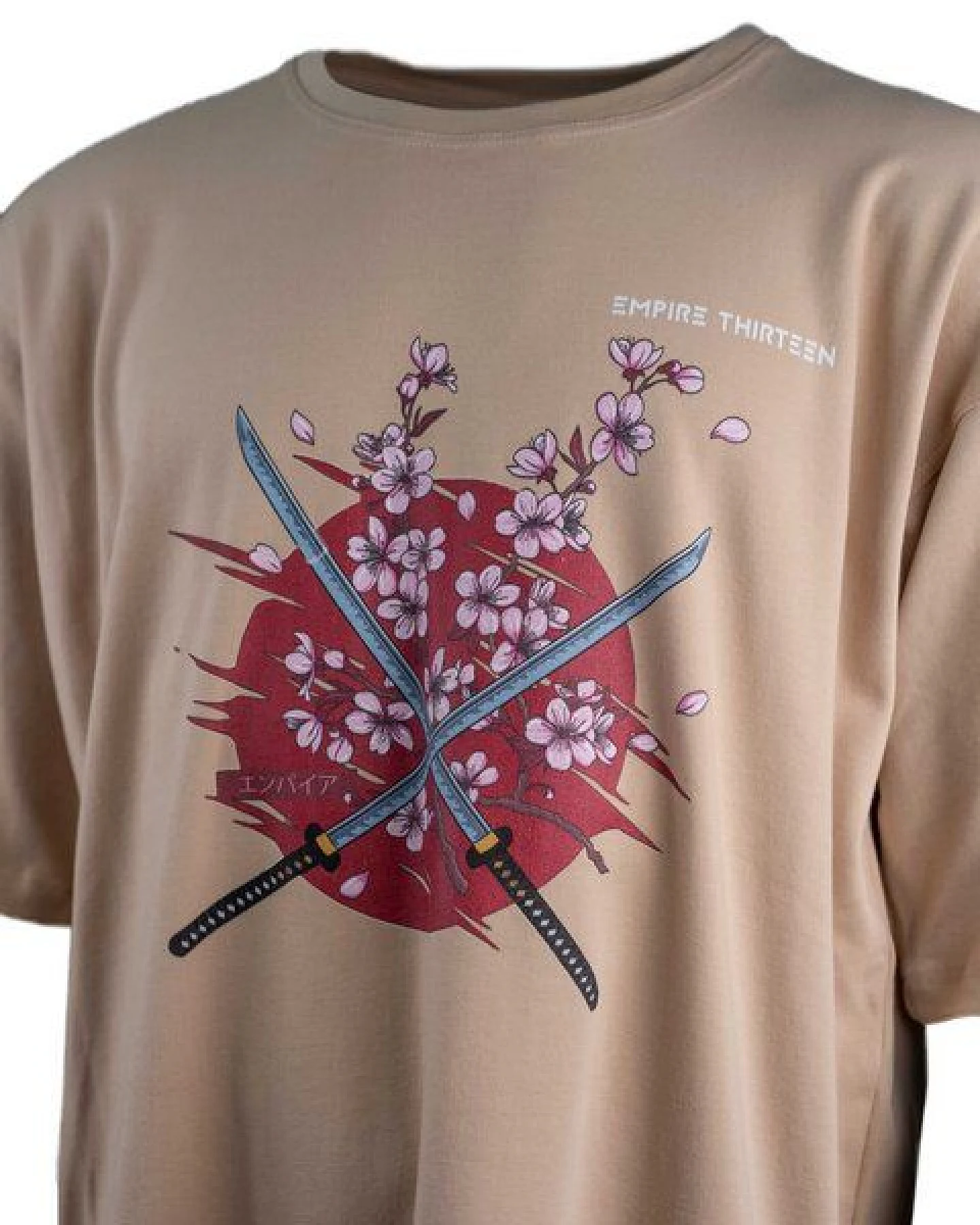 EMPIRE-THIRTEEN oversized Shirt SAKURA – Ansicht 3