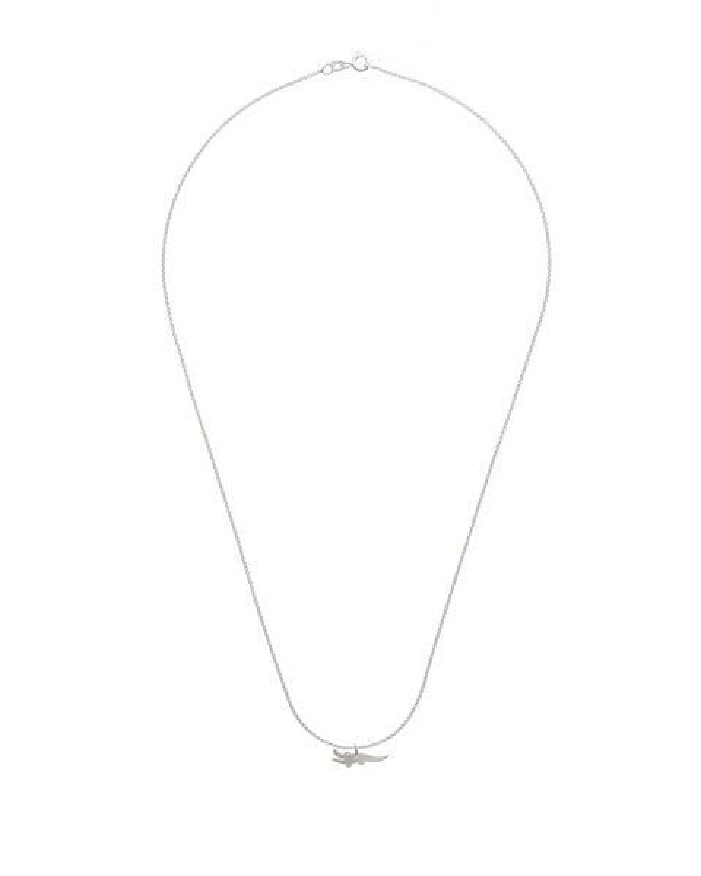 BELLYBIRD Jewellery Kinderkette - kleines Krokodil, Anhänger/ Silber/ Silber vergoldet – Ansicht 4