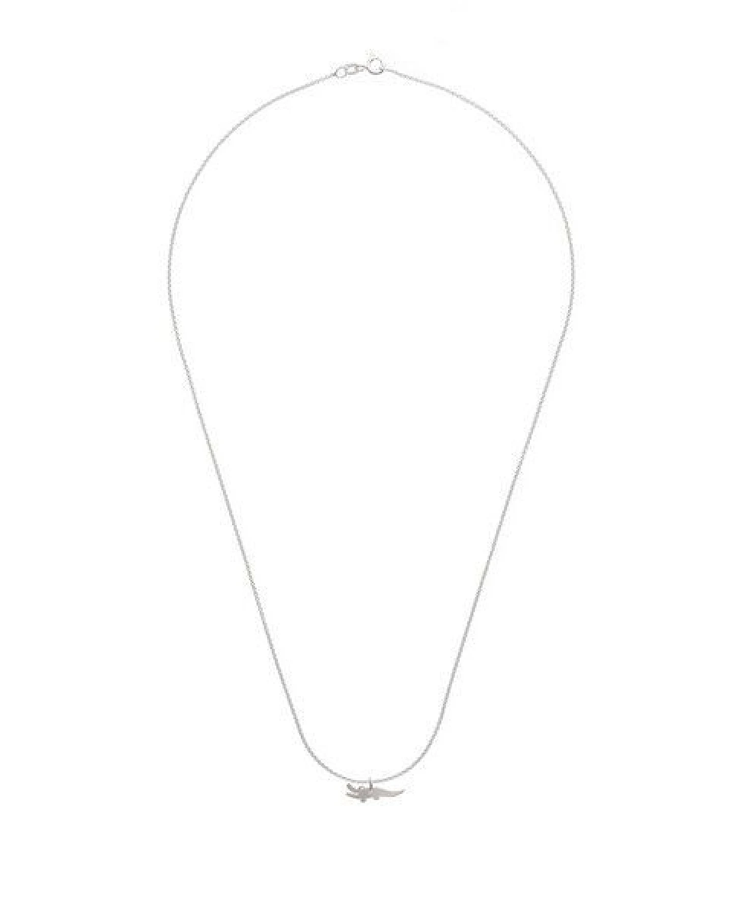 BELLYBIRD Jewellery Kinderkette - kleines Krokodil, Anhänger/ Silber/ Silber vergoldet – Ansicht 4