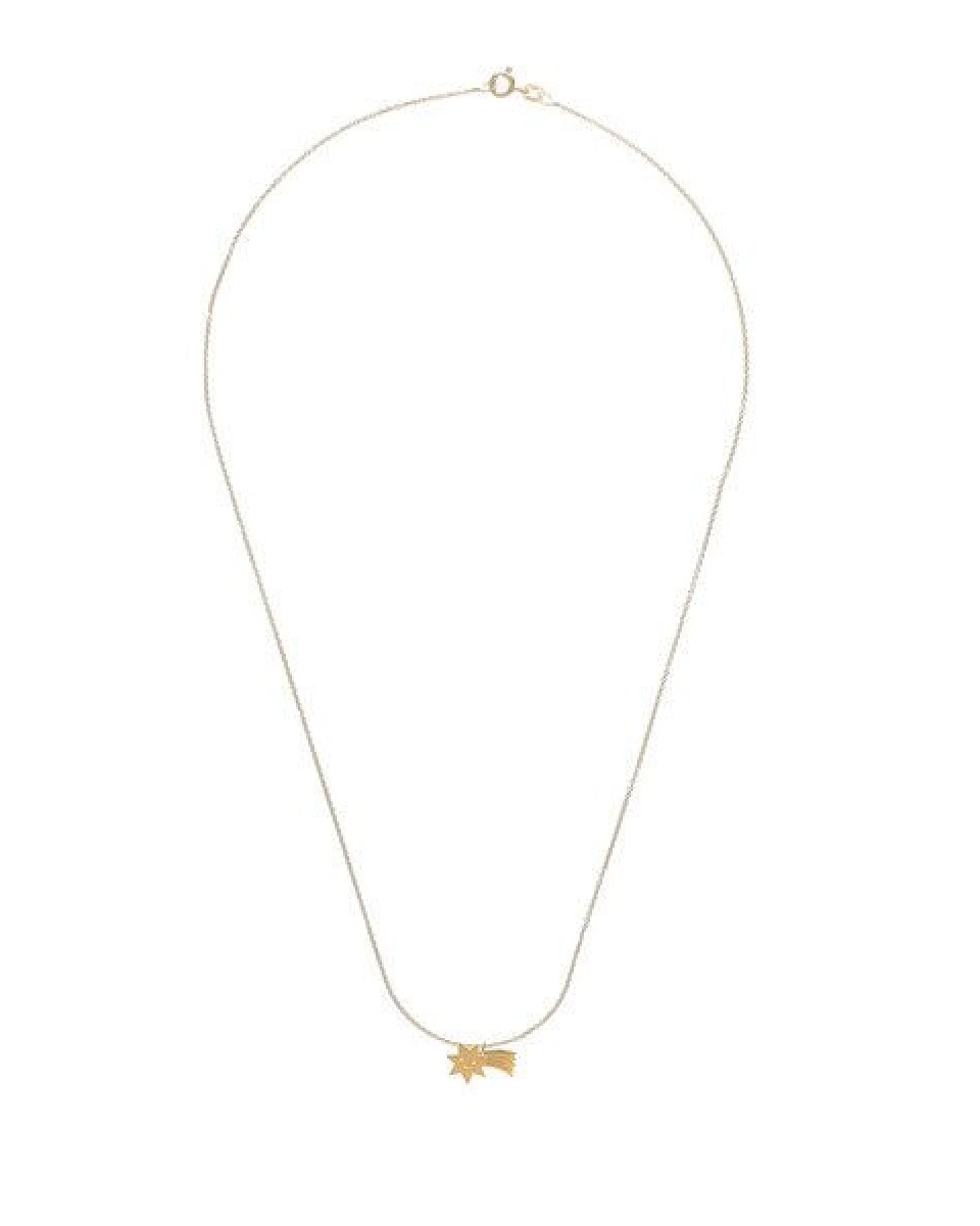 BELLYBIRD Jewellery Kinderkette - kleine Sternschnuppe, Anhänger/ Silber/ Silber vergoldet – Ansicht 3