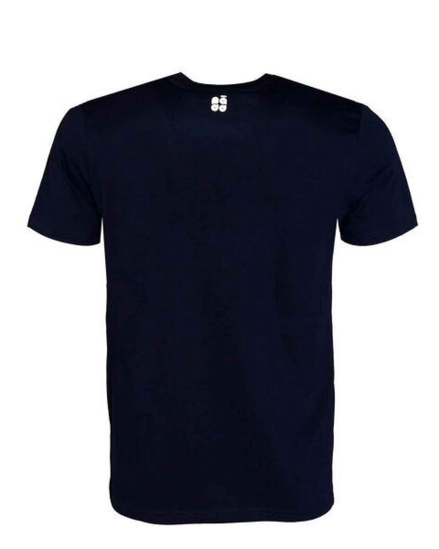 FÄDD Herren T-Shirt Rundhals aus Bio-Baumwolle "Mole BT" Navy Blau – Ansicht 3