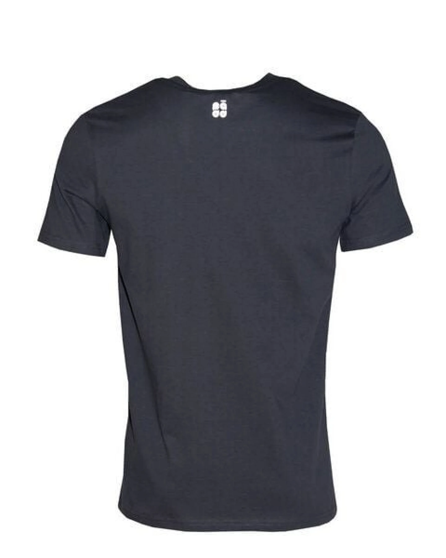 FÄDD Herren T-Shirt Rundhals aus Bio-Baumwolle "Hipster Haps Möwe" Grau – Ansicht 3