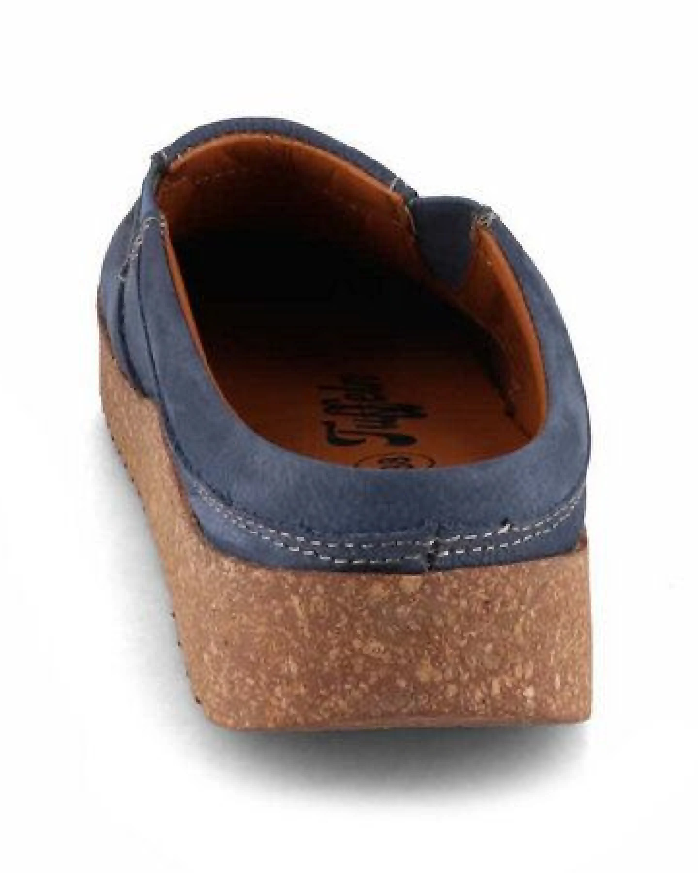 Tuffeln Leder Clogs 'Kommod' mit anatomischer Kork-Naturlatex Laufsohle – Ansicht 4