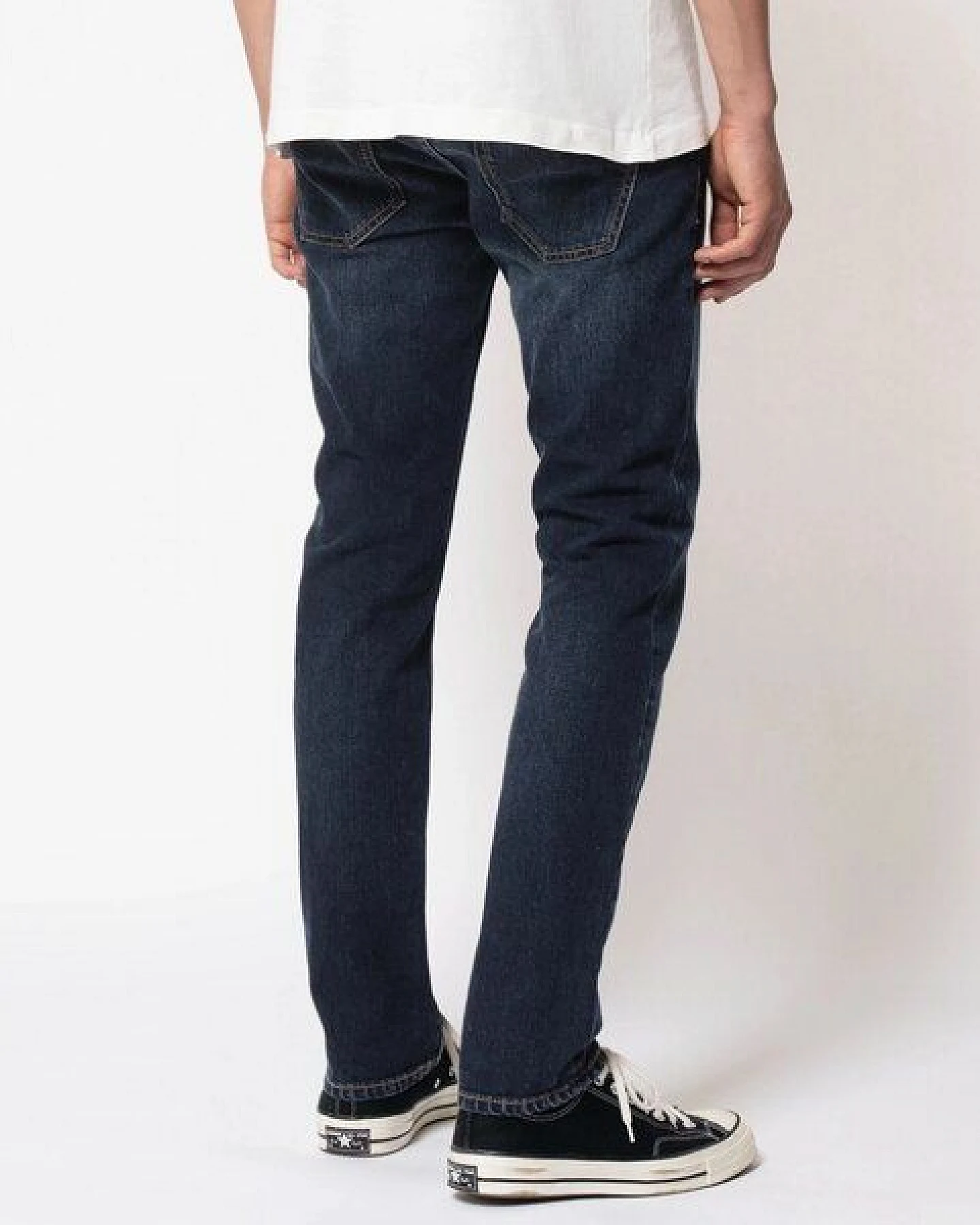 Nudie Jeans Slim Fit Jeans Grim Tim – Ansicht 2