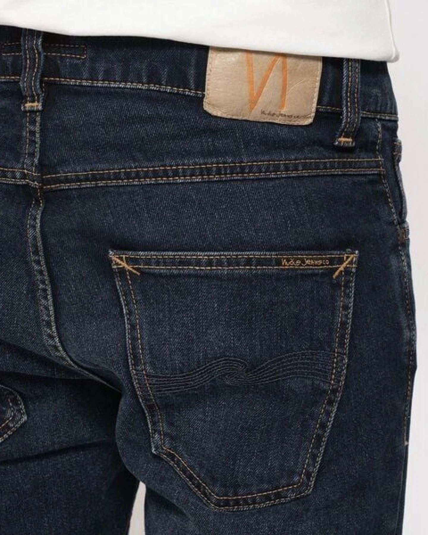 Nudie Jeans Slim Fit Jeans Grim Tim – Ansicht 3