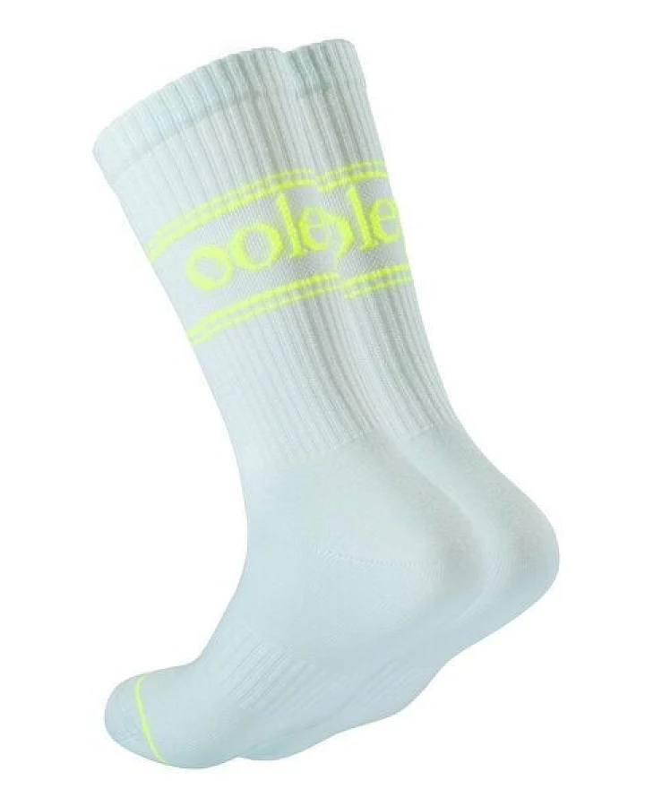 Socken "Ooley Pastel Neon" aus Biobaumwolle made in Italy