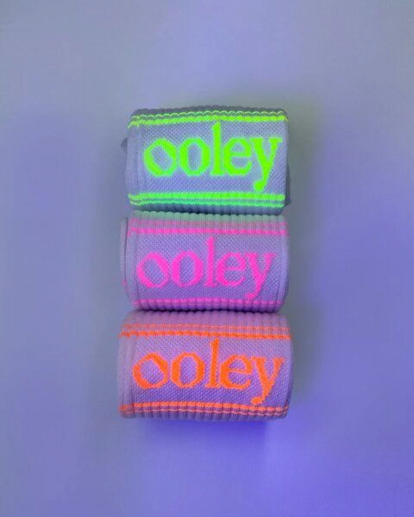 Socken "Ooley Pastel Neon" aus Biobaumwolle made in Italy – Ansicht 2