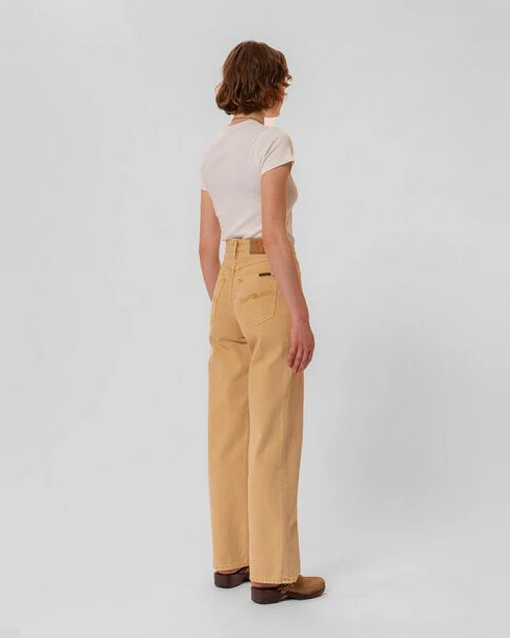Nudie Jeans Wide Leg Jeans Clean Eileen