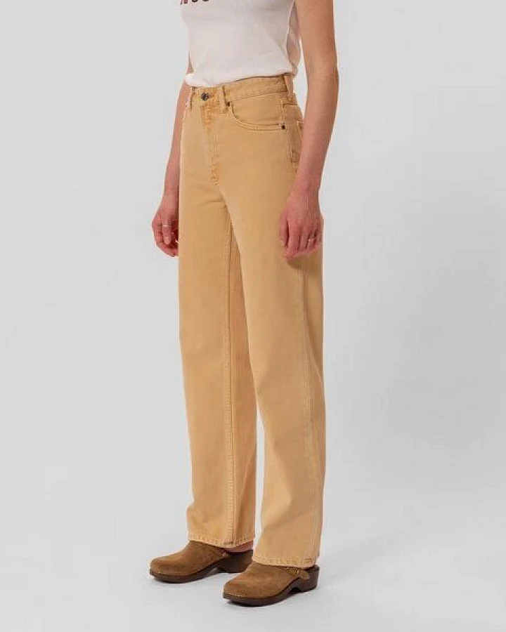 Nudie Jeans Wide Leg Jeans Clean Eileen