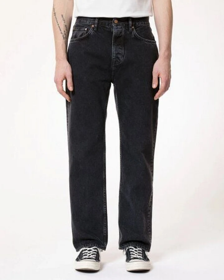 Nudie Jeans Unisex Jeans Tuff Tony - Black Hole