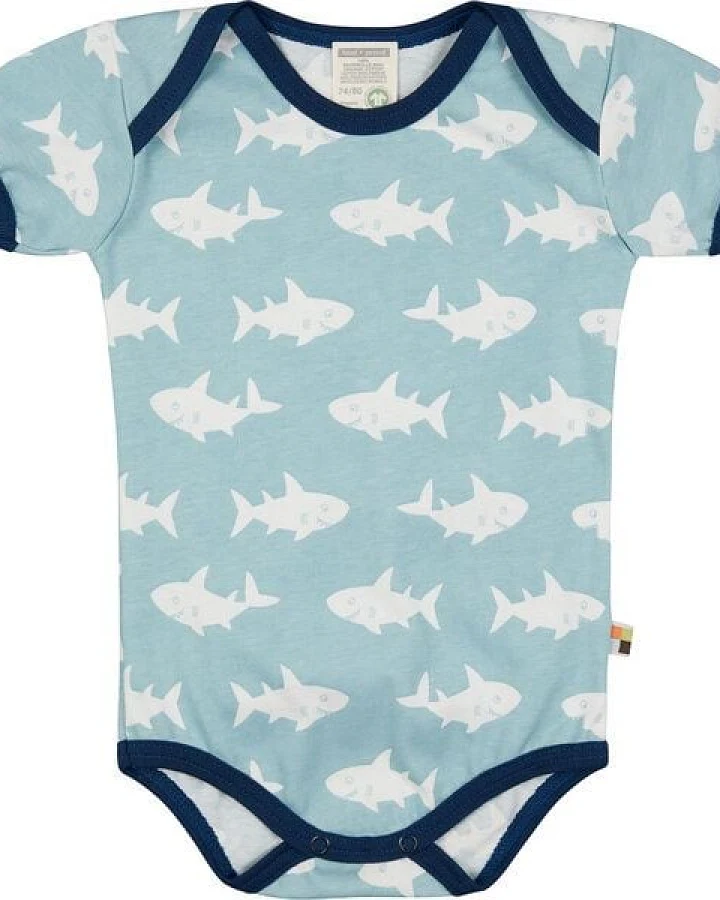 loud + proud Baby Body Kurzarm, GOTS-zertifiziert