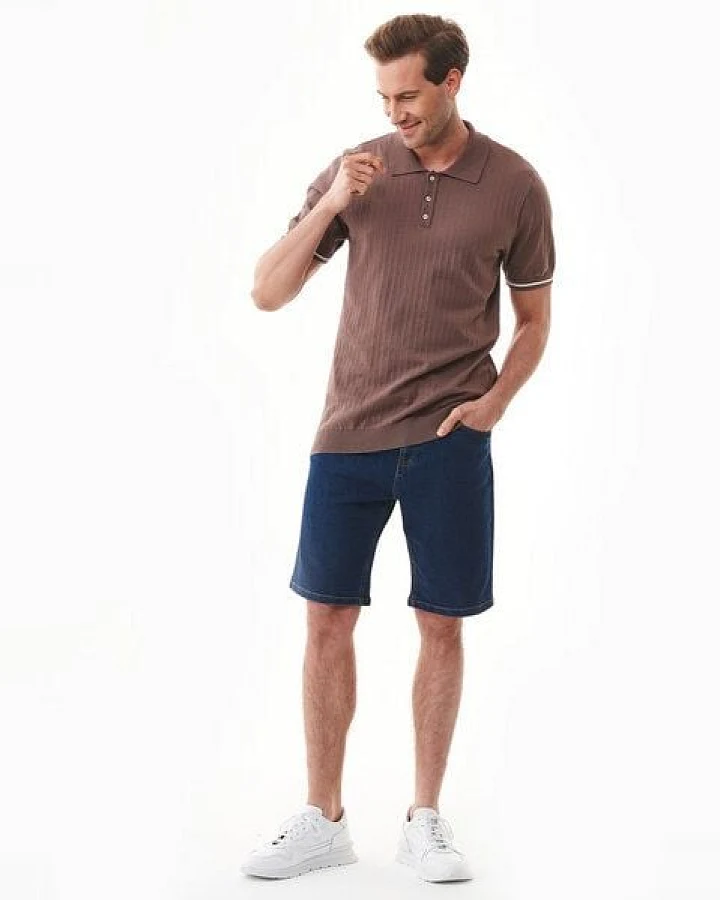 ORGANICATION Denim Shorts aus Bio-Baumwolle