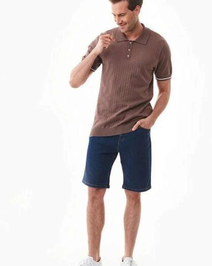ORGANICATION Denim Shorts aus Bio-Baumwolle