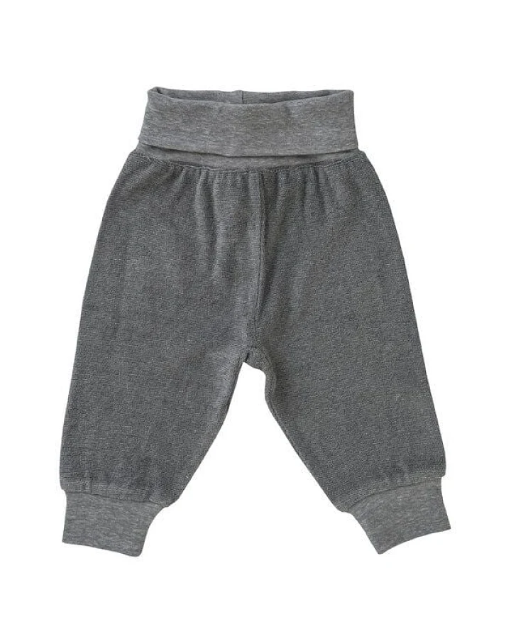People Wear Organic Frottee Babyhose, grau, 100% Baumwolle (bio)