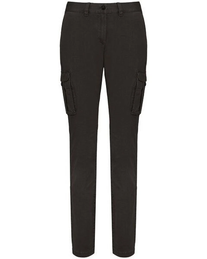 YTWOO Nachhaltige Cargohose für Damen aus Bio-Baumwolle und Elasthan für Komfort und Stil