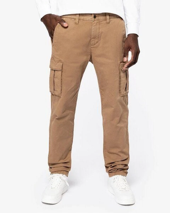 YTWOO Herren Cargohose aus Bio-Baumwolle und Elasthan