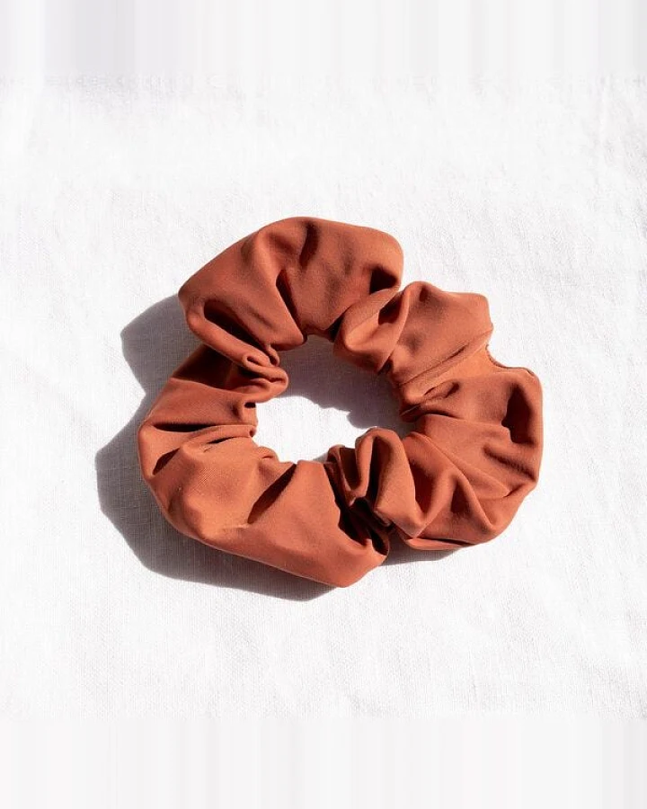 Woodlike Ocean Scrunchie - braun