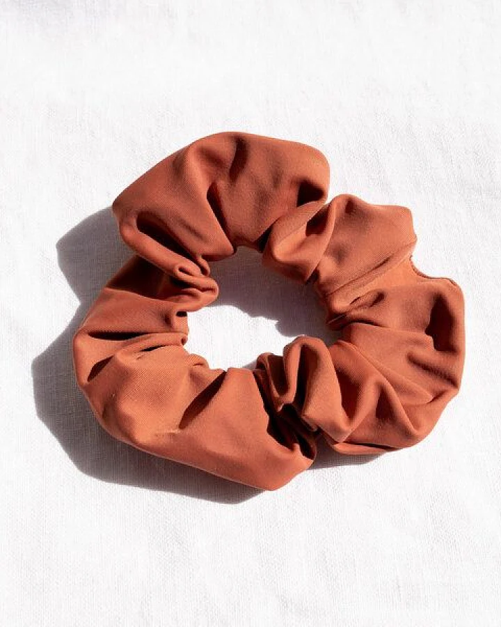 Woodlike Ocean Scrunchie - braun
