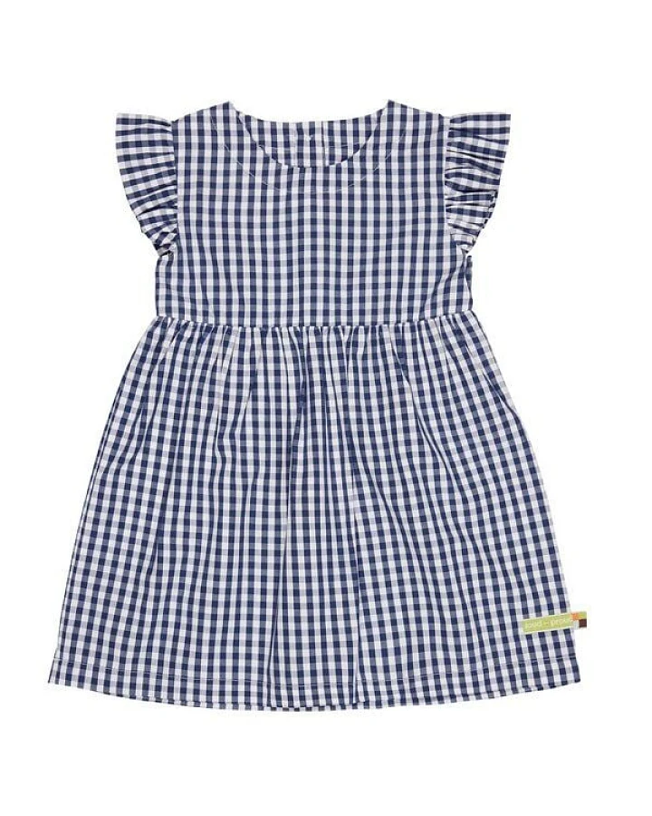 loud + proud Babys & Kinder Kleid Vichy-Karo, GOTS-zertifiziert