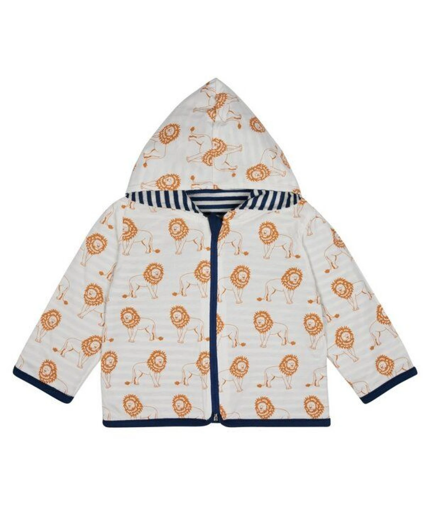 loud + proud Wendejacke mit Kapuze Löwe, GOTS-zertifiziert – Ansicht 2