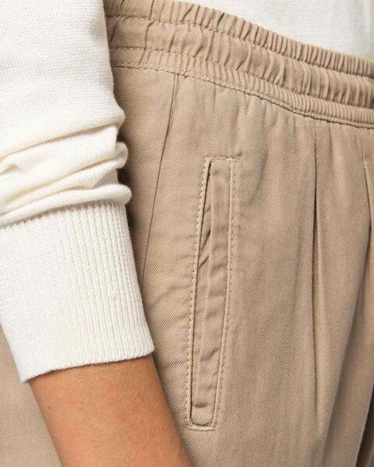 YTWOO Lässige Damen Hose aus Lyocell TENCEL* und Bio-Baumwolle – Ansicht 3