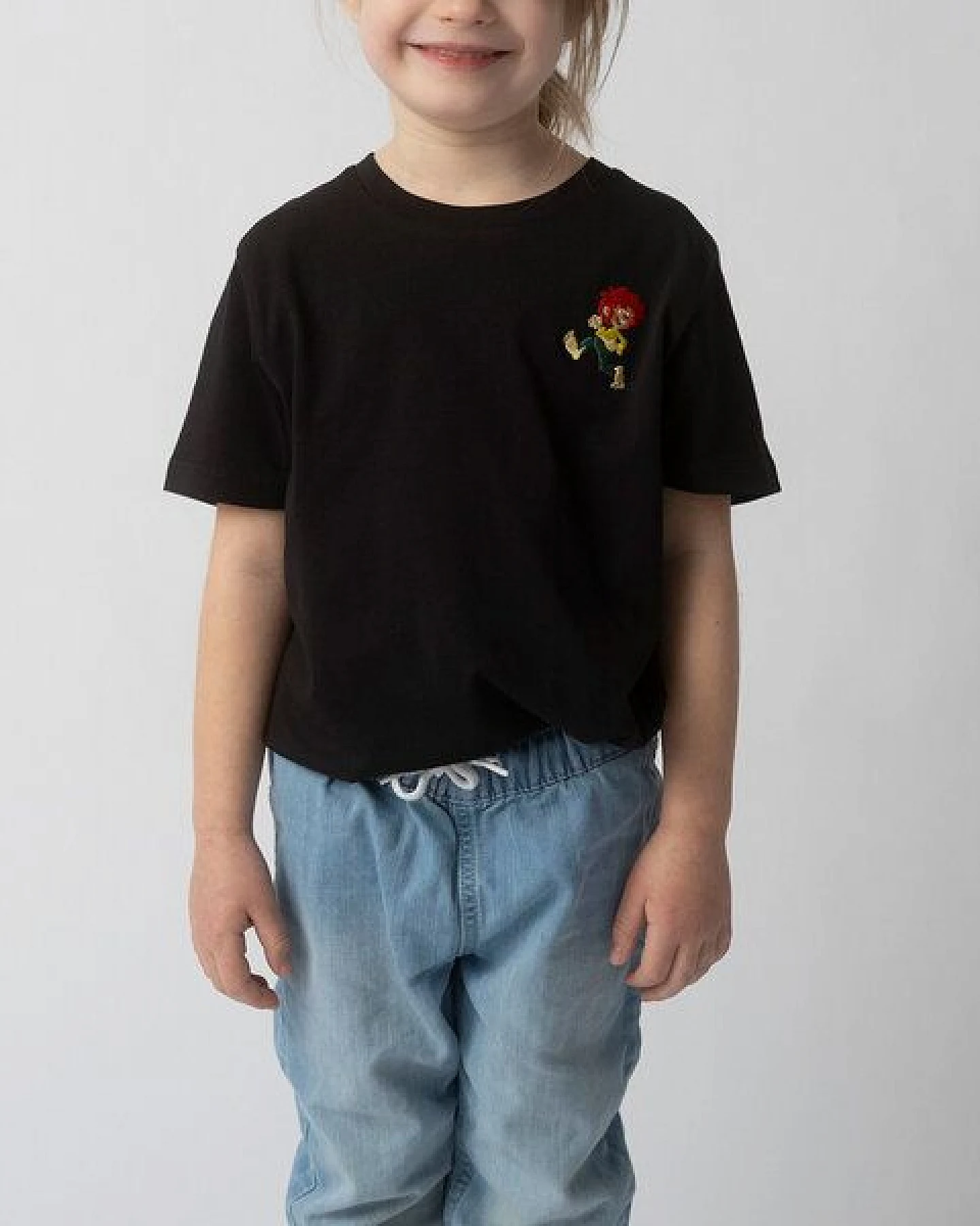 Bavarian Caps Kids T-Shirt Grantig by Nature - Schwarz – Ansicht 2