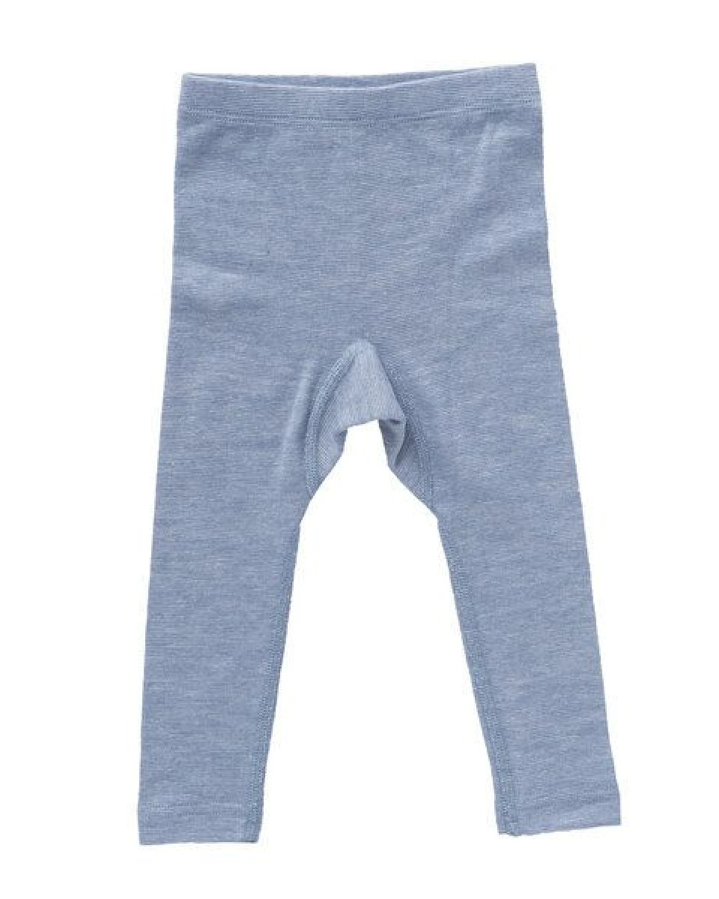 People Wear Organic Baumwolle-Wolle-Seide Legging, uni meliert – Ansicht 2