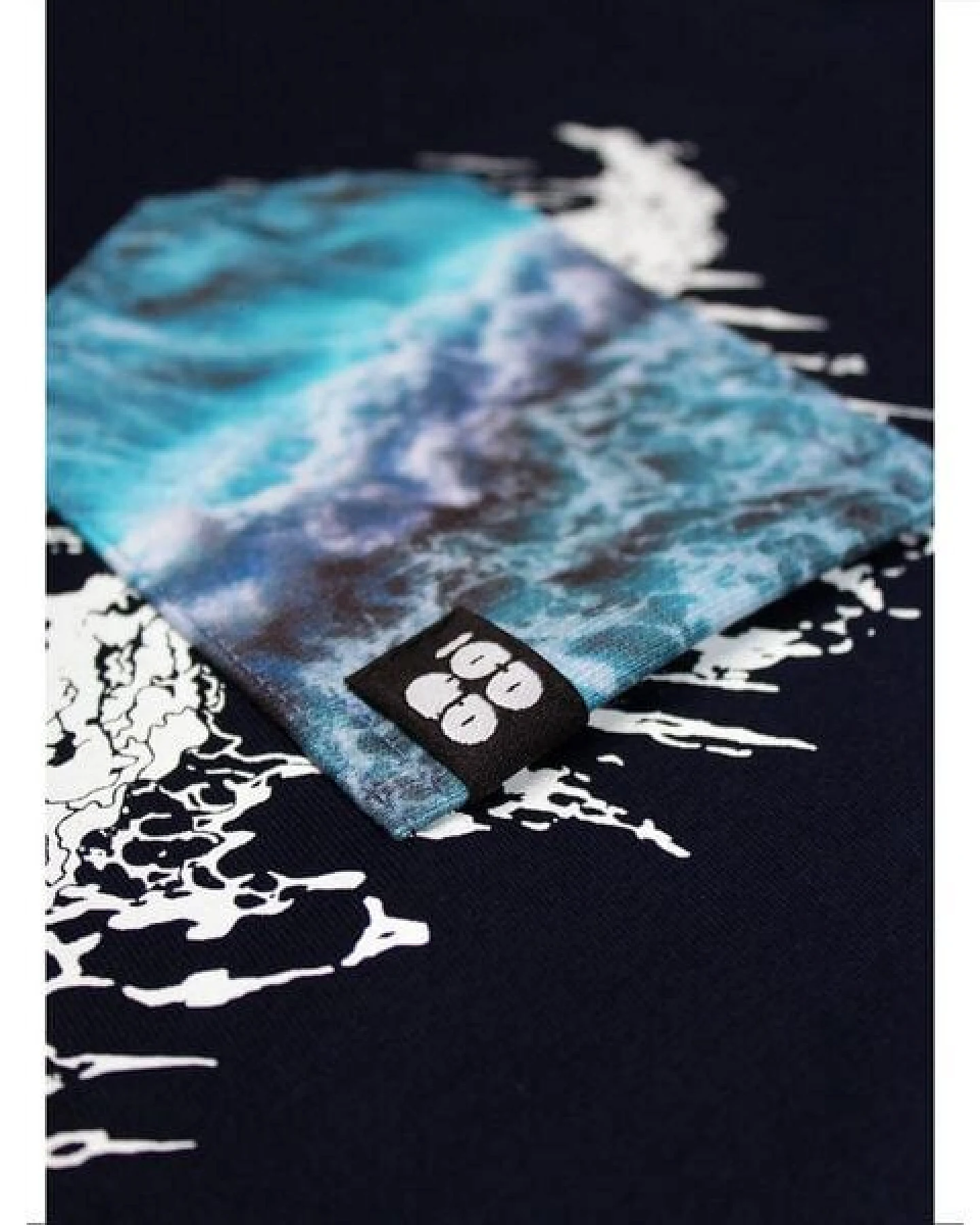FÄDD Herren T-Shirt Rundhals aus Bio-Baumwolle "Gischt BT Sturm" Navy Blau – Ansicht 4